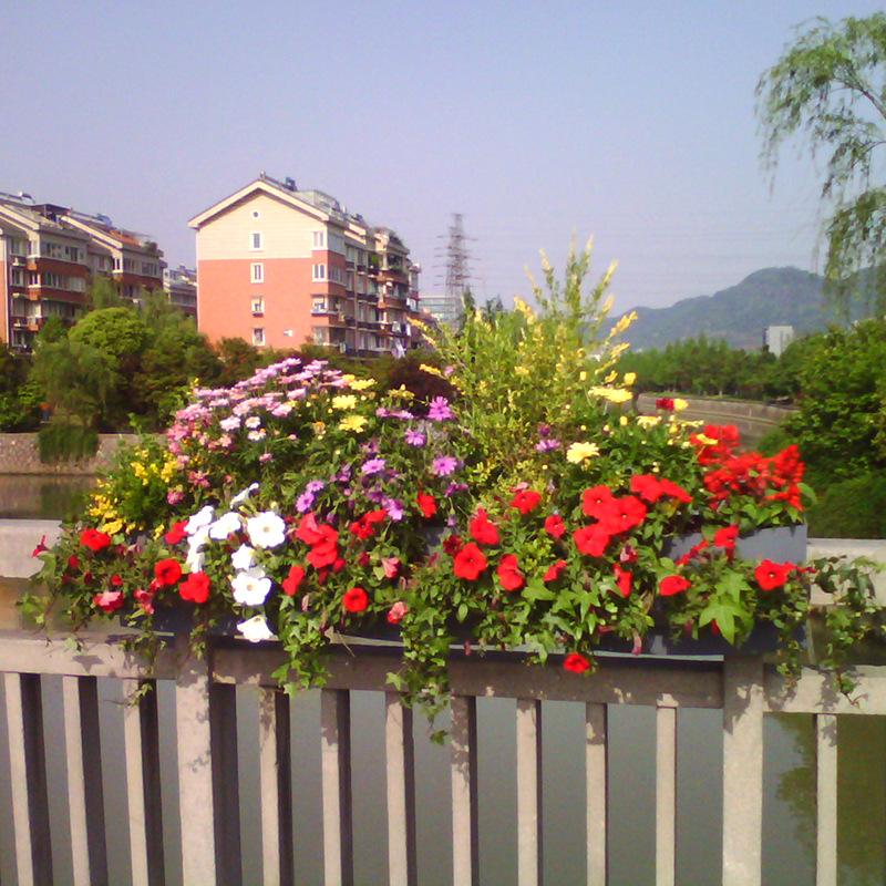 護(hù)欄花盆