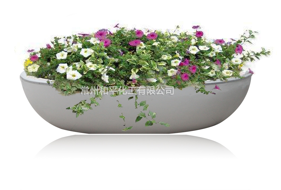 圓形玻璃鋼花盆