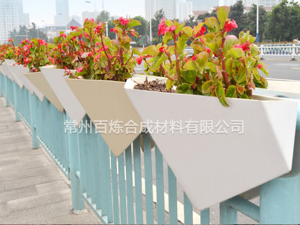 三角形玻璃鋼花盆 三角形玻璃鋼花盆